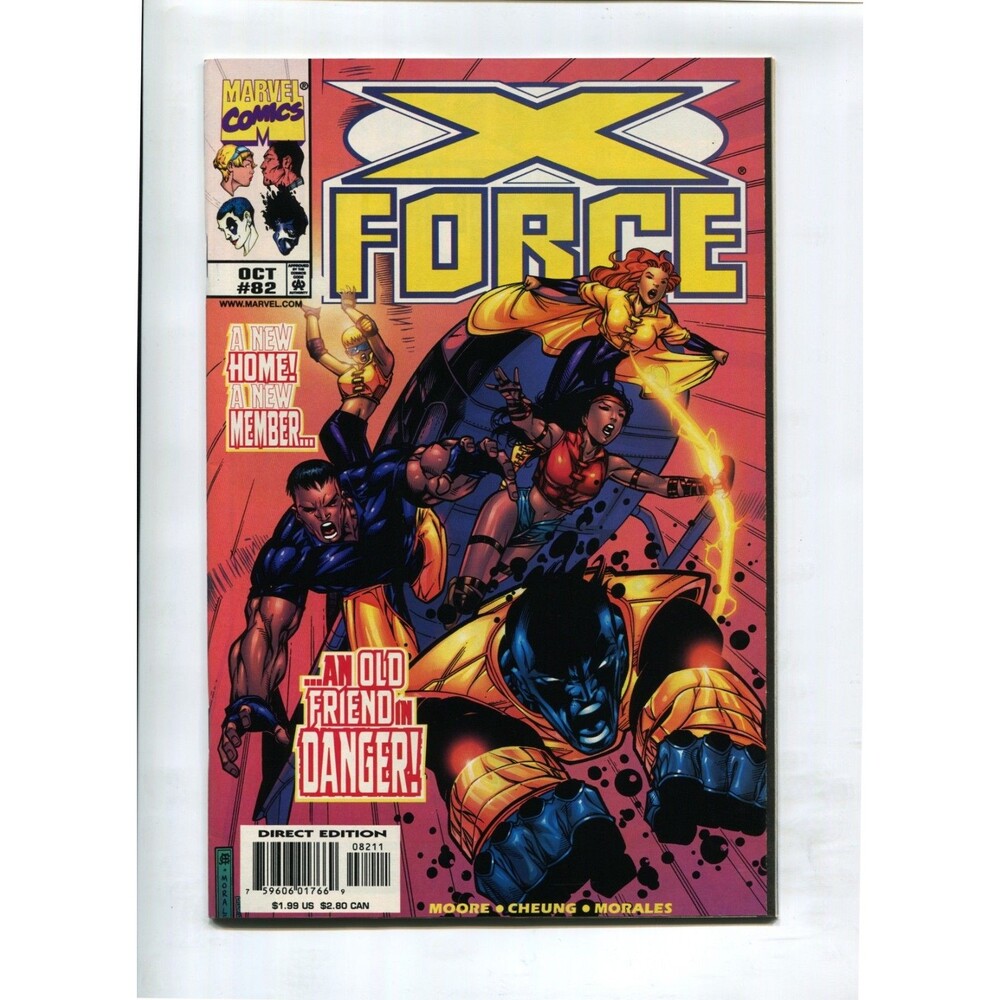 X-Force #82  Marvel Comics 1998 Direct Comic Book
